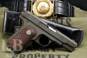 Lt. Col. Charles Glover Colt 1903 Pocket Hammerless .32 ACP Pistol 1945 C&R