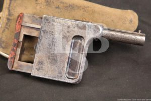ManuFrance Gaulois No. 3 8mm Turbiaux Palm-Pistol, 1897-1910 ATF Antique