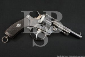 Manufacture D’armes St. Etienne MAS 1874 11mm Revolver, MFD 1878 Antique