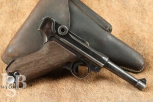 Mauser Luger P08 9mm 4” Barrel Semi Automatic Pistol MFD 1938 C&R