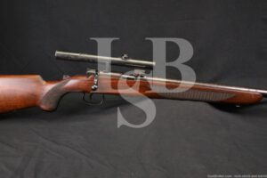 Mauser Ms 350 B Target .22 LR Bolt Rifle & QD Zeiss Zielklein Scope, C&R