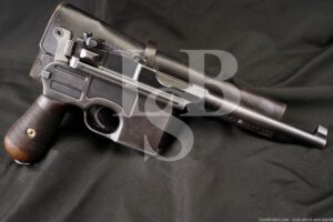 Mauser Pre-War Commercial C96 Broomhandle 7.63mm 5.5" Semi-Auto Pistol C&R