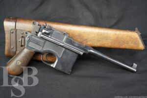 Mauser Pre-War Commercial C96 Broomhandle 7.63mm/.30 Semi-Auto Pistol, C&R