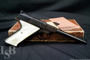 Michael Dubber Engraved Colt Woodsman .22 LR Semi-Auto Pistol, 1976 ATF C&R