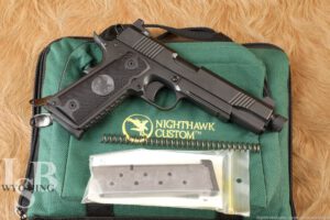 NIB Nighthawk Custom AAC-T Recon W/Rail Suppressor Ready 1911 .45 ACP 2014