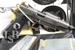 NIB Nighthawk Custom AAC-T Recon W/Rail Suppressor Ready 1911 .45 ACP