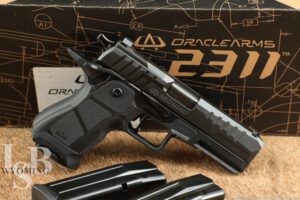 Oracle Arms OA2311 Compact 9mm 4.25” Barrel Semi-Auto Pistol & Case, Mags