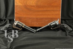 Pair of Colt Single Action Army SAA .44 SPL & .44-40 Revolvers w/ Case