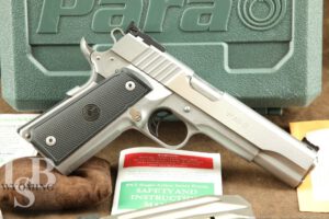 Para Ordnance P18-9 Limited Stainless 9mm Match 5” Semi-Auto Pistol w/ Case