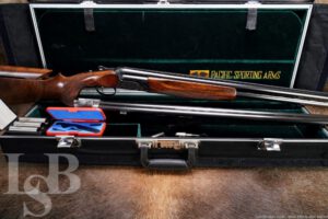Perazzi MX2000 12 GA O/U Double Barrel Shotgun Two Barrel Sets, MFD 2001