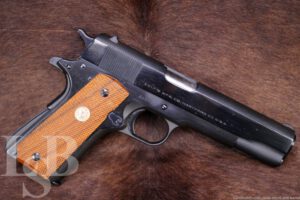 Post War Colt Super .38 Automatic 1911 .38 Super Semi-Auto Pistol, 1950 C&R