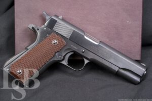 Post-War Colt Super .38 Automatic Blue 5" 1911 Semi-Auto Pistol, 1947 C&R