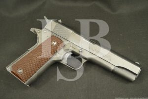 Post-War Colt Super .38 Automatic Blue 5" 1911 Semi-Auto Pistol, 1948 C&R