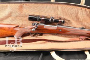 Pre-64 Winchester Model 70 25” .375 H&H Magnum Bolt Rifle, 1950 C&R