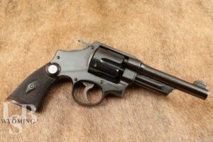 Pre-WW2 Smith & Wesson .38/44 Heavy Duty .38SPL DA/SA Revolver, C&R
