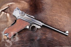 Pre-WWI DWM 1906 1st Issue Altered German Imperial Navy Luger 9mm, C&R
