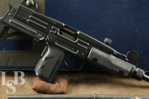 PreBan IMI-Israel Uzi Model B 9mm 16” Semi-Auto Rifle w/ Folding Buttstock.