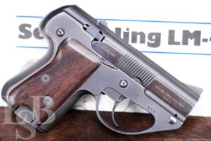 RARE Semmerling Corp LM-4 LM4 .45 ACP Manual Derringer Pistol, 1979-1982