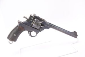 RARE WEBLEY FOSBERY MODEL 1903 7.5" .455 SEMI AUTOMATIC REVOLVER 1906