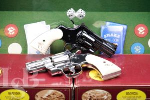Rare Cased Colt Python Snake Eyes Set 296 of 500 .357 Magnum Revolvers 1989