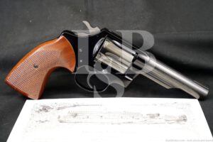 Rare Colt Viper Model 4" .38 Special Lightweight Revolver & Letter, 1977