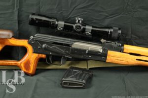 Romanian FPK Paratrooper Dragunov 7.62x54 16” Semi-Auto Sniper Rifle PSL