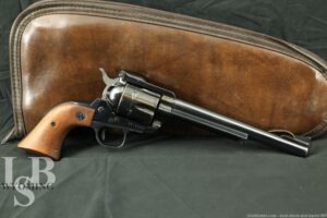 Ruger Blackhawk .30 Carbine Single Action Revolver 7.5" Blue 1972 C&R