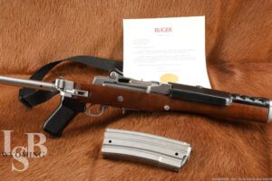 Ruger K-Mini-14/5F Tactical Stainless 5.56/.223 18.5” Semi-Auto Rifle 1983