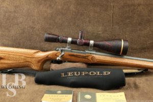 Ruger M77 .204 Ruger Bolt-Action Targeting Rifle w/ Custom Gray Barrel