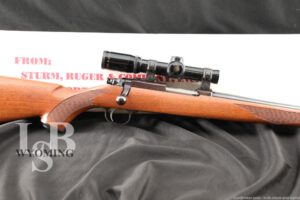 Ruger Model 77/22 20” .22 Hornet Bolt Action Rifle Rotary Magazine Fed 1996