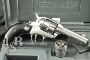 Ruger New Model Single Six .22 LR/Mag 3.6” Stainless Revolver, MFD 2011