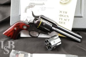 Ruger New Vaquero Convertible Single Action Revolver .357/9mm, 2017