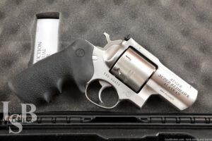 Ruger Super Redhawk Alaskan DA/SA Revolver In .480 Ruger, MFD 2022