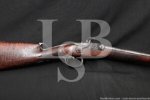 Samuel Jean Pauly Breech Loading 20 GA Cartridge Shotgun, 1812-1827 Antique