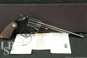 Scarce Colt Camp Perry Model -3 Digit Serial- 8” .22LR C&R