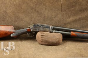 Scarce Marlin 1898 Deluxe Grade C Engraved 12GA Slide-Action Shotgun 30”