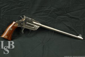 Serial Number “5” Hopkins & Allen 10 inch single-shot .22 Nickel Target C&R