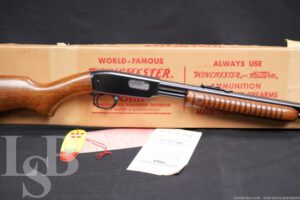 Sharp Winchester Model 61 24" .22 Short Long LR Pump Rifle & Box, 1964 C&R