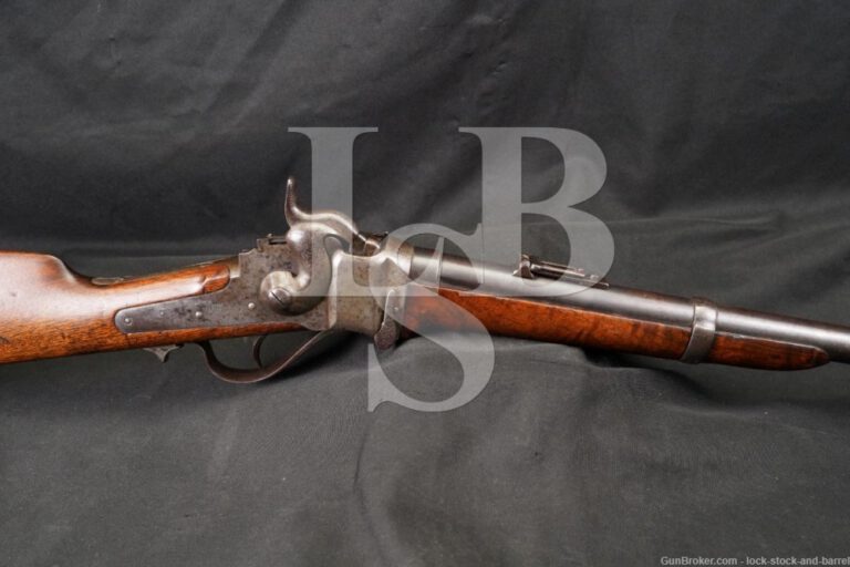 Sharps Model 1863 Carbine conversion to .50-70 Falling Block Rifle ...