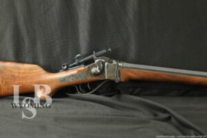 Shiloh Sharps Model 1874 34” 45-70 Govt Single Shot Rifle w/ Vernier Sight.