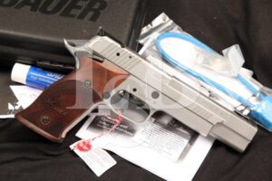 Sig Sauer P220SX6, P-220S X6 .45 ACP 6" Single Action Semi Auto Pistol & Case