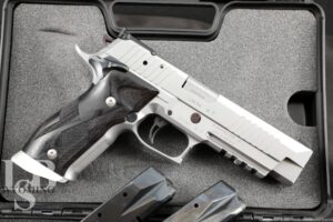 Sig Sauer P226 XFIVE Super Match 9mm Para 5” SAO Stainless w/ Case