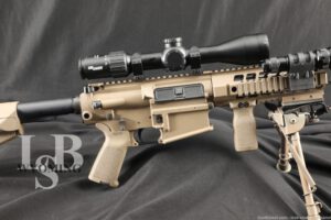 Sig Sauer SIG716, 7.62X51, Semi Automatic DMR w/ Bipod, Flashlight, Scope.