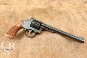 Smith & Wesson S&W Blued Model 15-5 .38 Special 8” 1986 SA/DA Revolver