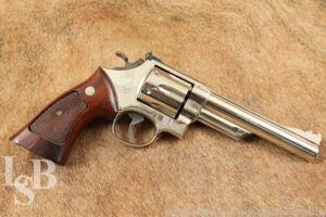 Smith & Wesson S&W Model 29-2 .44 Magnum 6" SA/DA Revolver Nickel 1980-1983
