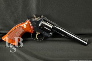 Smith & Wesson S&W Model 48-4 .22 WMR 6" DA/SA Revolver, MFD 1977