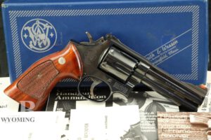Smith & Wesson S&W Model 586 .357 Magnum 4" Revolver, MFG 1980