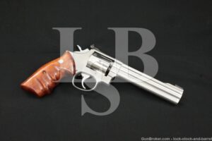 Smith & Wesson S&W Model 648 .22 Mag 6" Double Action Revolver 1990