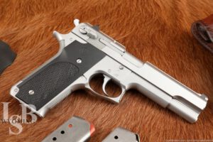 Smith & Wesson S&W Model 645, Satin Stainless Steel 5" SA/DA Semi-Automatic