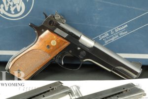 Smith and Wesson Model 52-1 Semi-Automatic Pistol With Box 1963-1970 C&R
